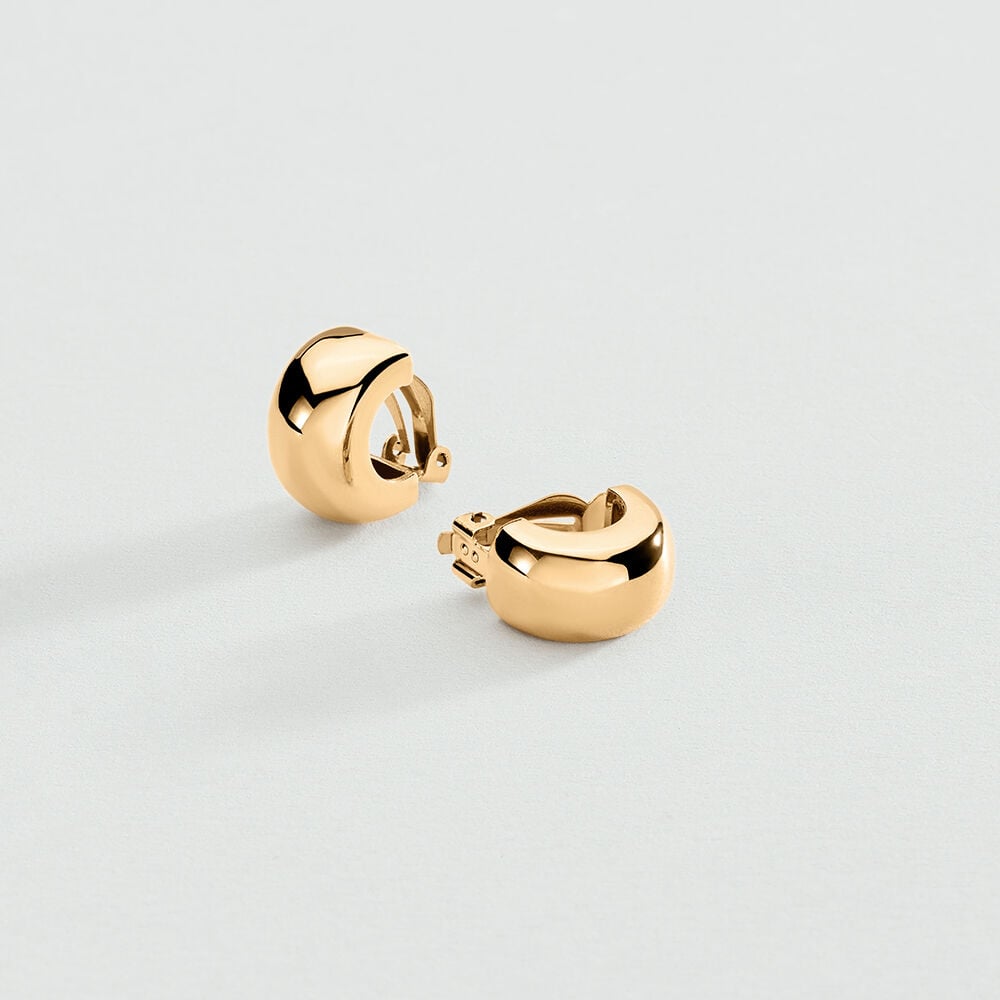 Clip earrings TURENNE - Golden - Clip earrings  | Agatha