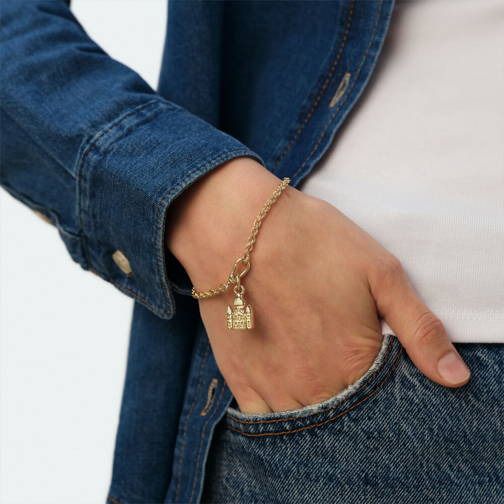 Pendant SACR&Eacute; COEUR - Golden - All charms  | Agatha
