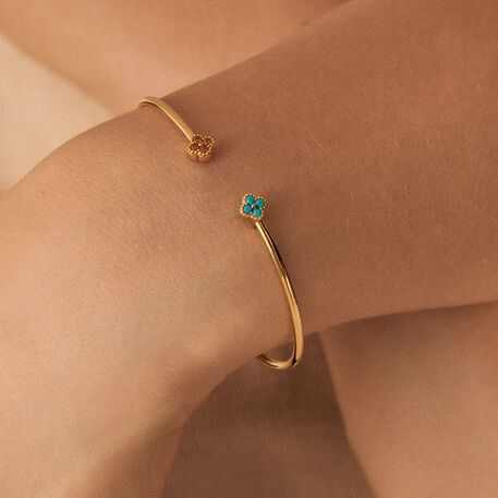 Bangle BELOVED - Multicolor / Gold - All jewellery  | Agatha