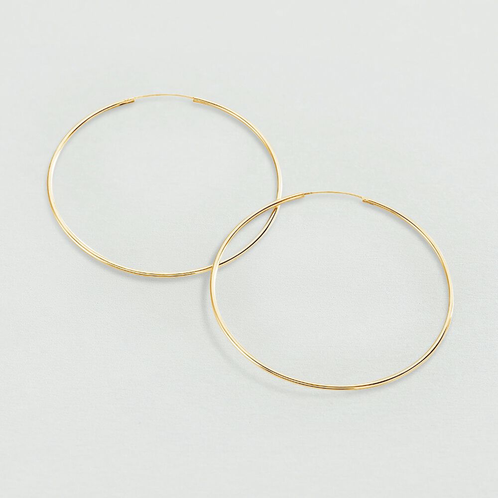 Hoops CREOLA - Golden - Earrings  | Agatha