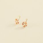Long earrings EAR1RAFIA - Pink / Gold - All jewellery  | Agatha