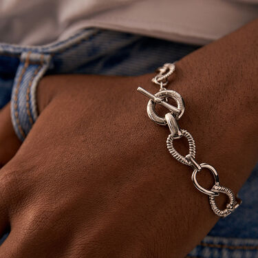 Link bracelet HARMONIE - Silver - All bracelets  | Agatha
