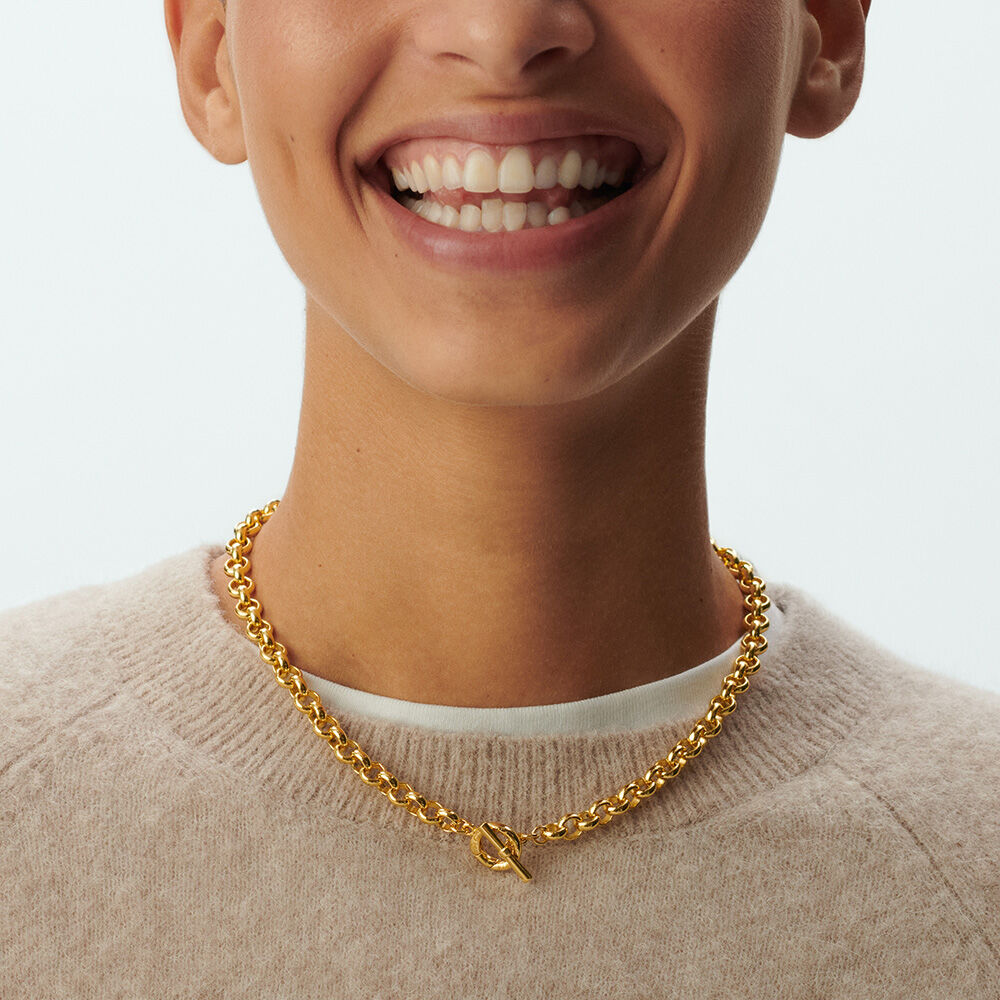 Choker necklace NEC2GAMBETTA - Golden - Choker necklace  | Agatha