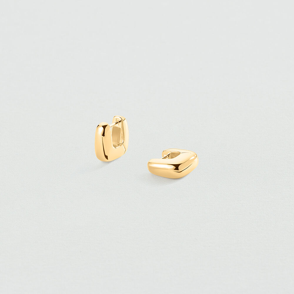 Hoops MABILLON - Golden - Earrings  | Agatha