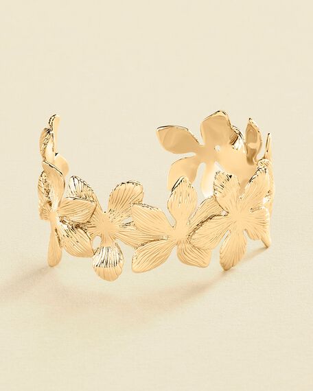 Cuff BLOOM - Golden - All bracelets  | Agatha