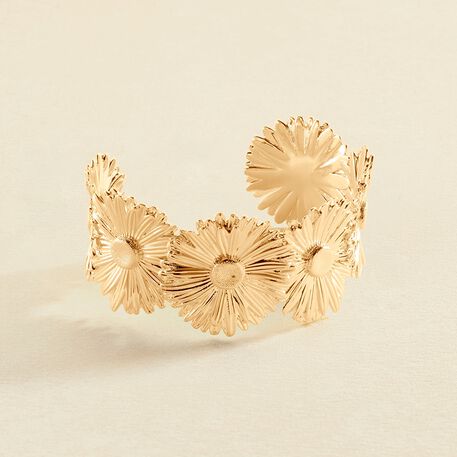 Cuff BLOSSOM - Golden - All jewellery  | Agatha