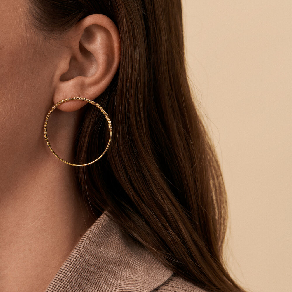 Long earrings CREOBILL - Golden - All jewellery  | Agatha