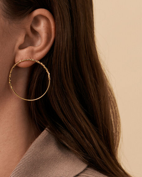Long earrings CREOBILL - Golden - All jewellery  | Agatha
