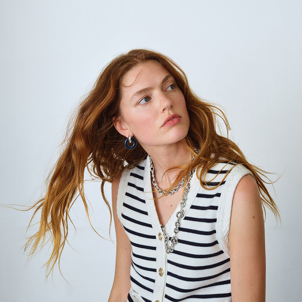 Choker necklace 1974 - Silver - 1974  | Agatha