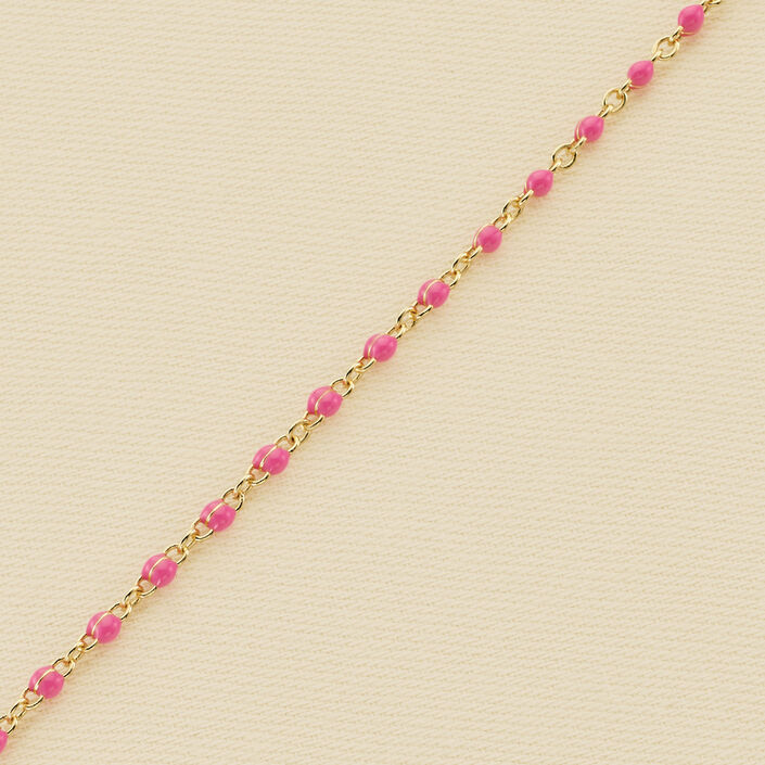 Link bracelet SMARTY - Neon pink - All bracelets  | Agatha