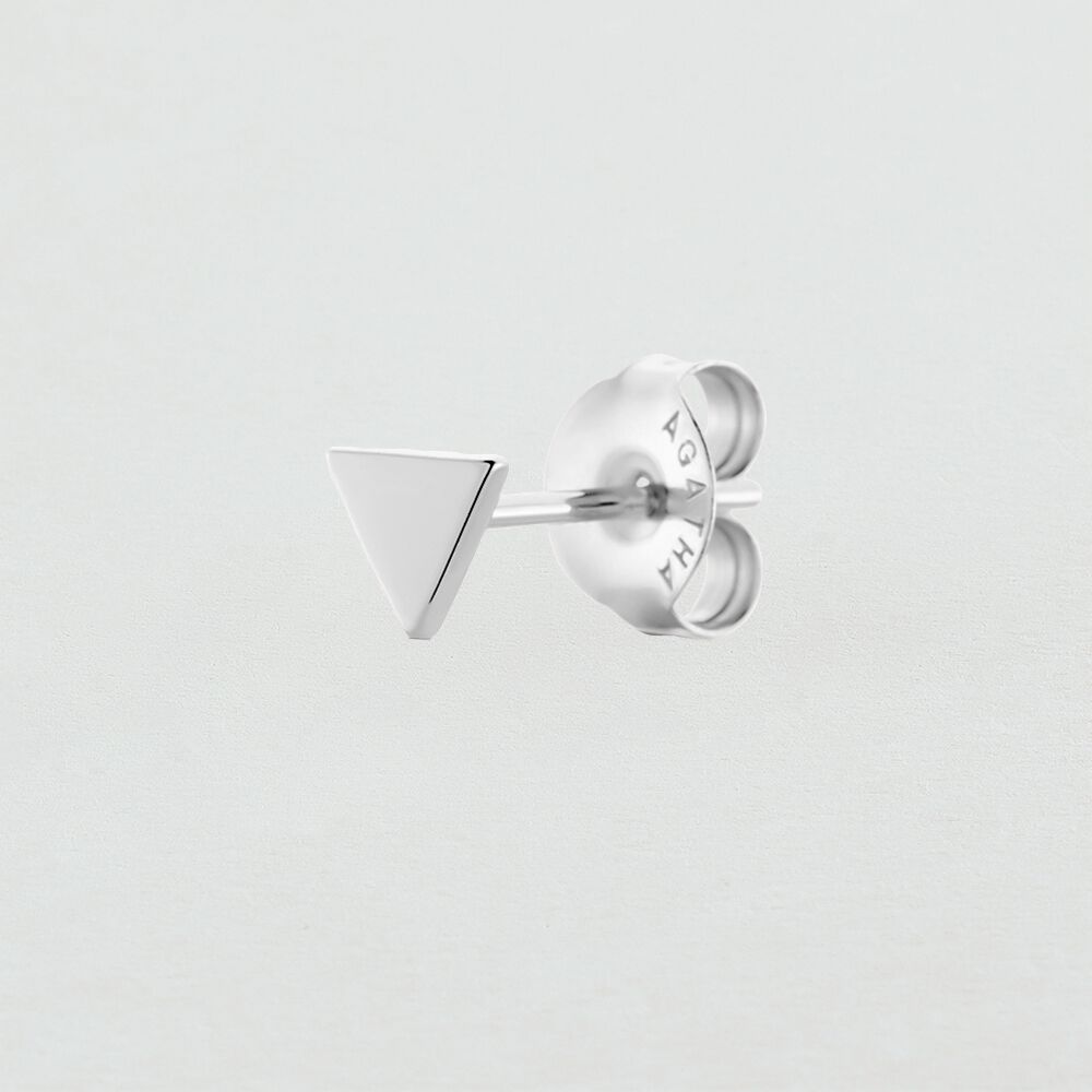 Piercing stud EQUILATERO - Silver - Outlet  | Agatha