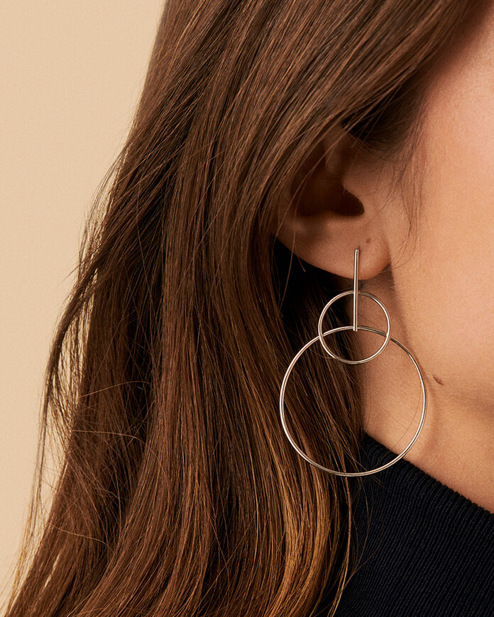 Long earrings CASSINI - Silver - All earings  | Agatha