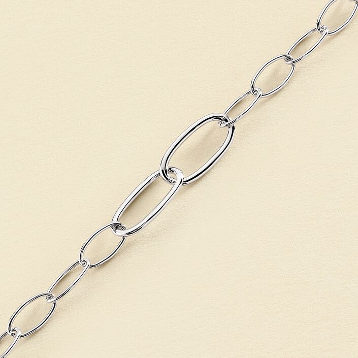 Link bracelet CHAIN - Silver - All bracelets  | Agatha