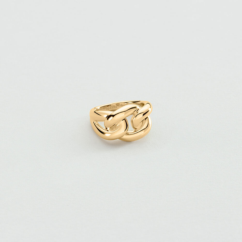 Thin ring REAUMUR - Golden - Rings  | Agatha
