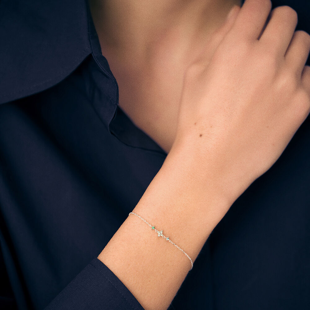 Link bracelet BELOVED - Multicolor / Silver - Bracelets  | Agatha