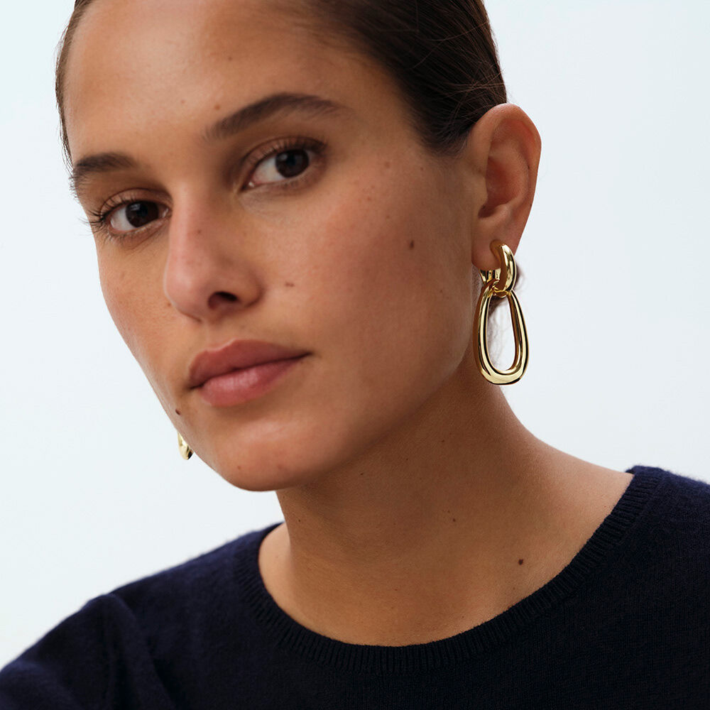 Clip earrings TURENNE - Golden - Clip earrings  | Agatha