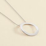 Long necklace LINES - Silver - All jewellery  | Agatha