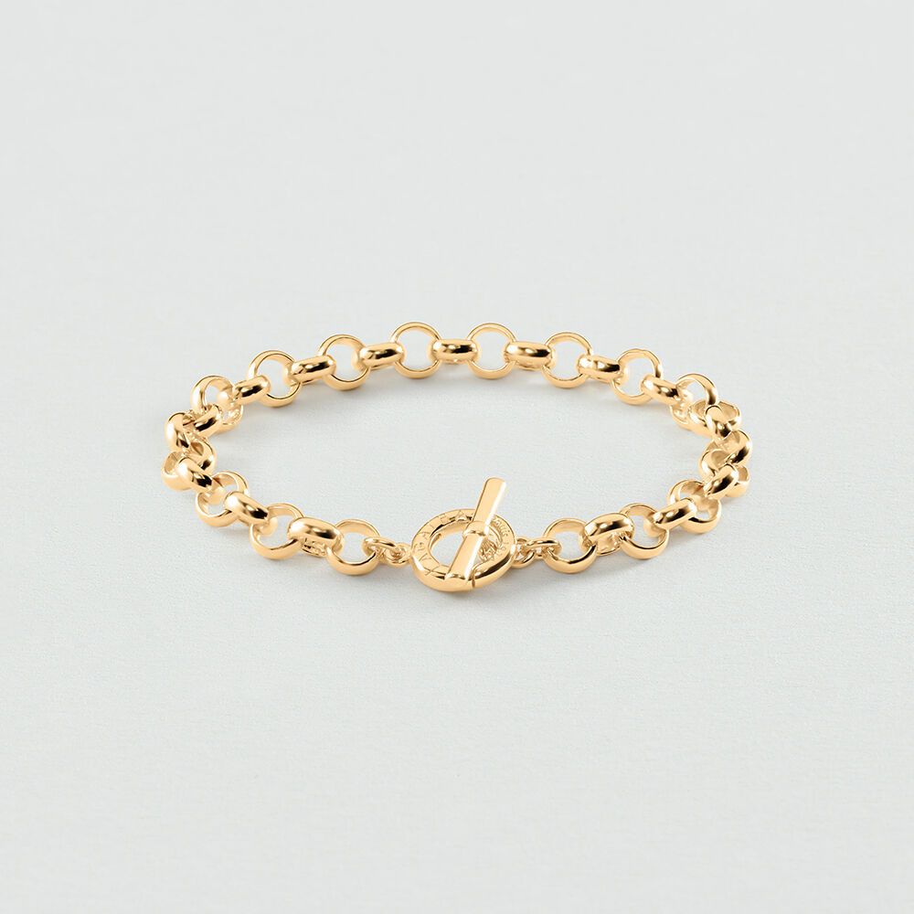 Link bracelet GAMBETTA - Golden - Bracelets  | Agatha