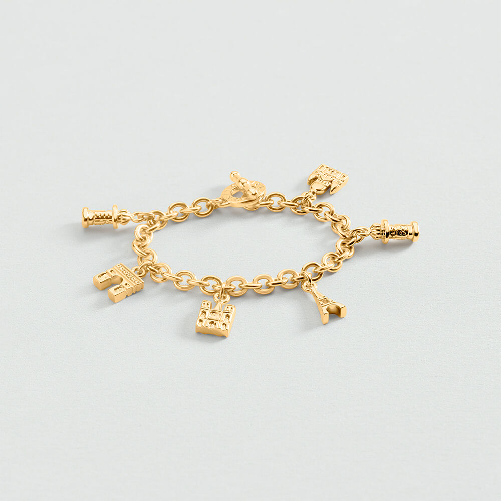 Link bracelet PARIS - Golden - Bracelets  | Agatha