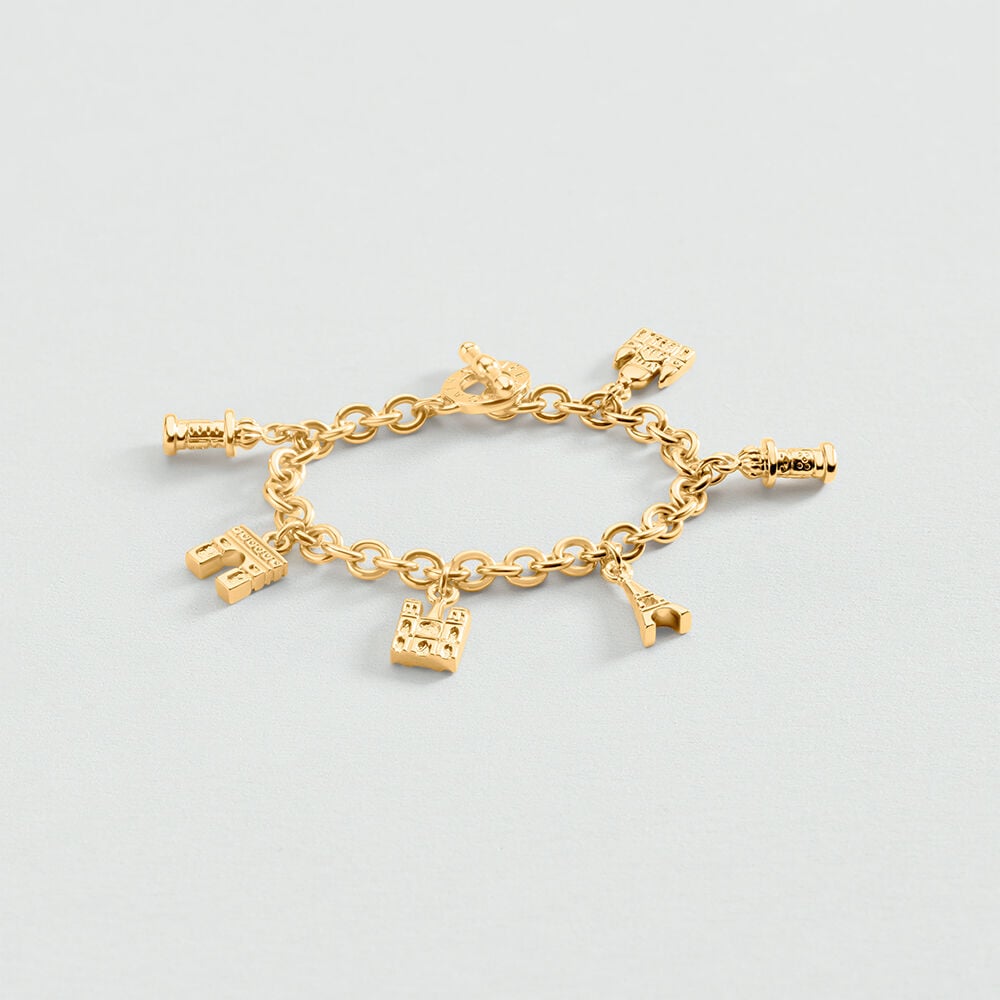 Link bracelet PARIS - Golden - Bracelets  | Agatha