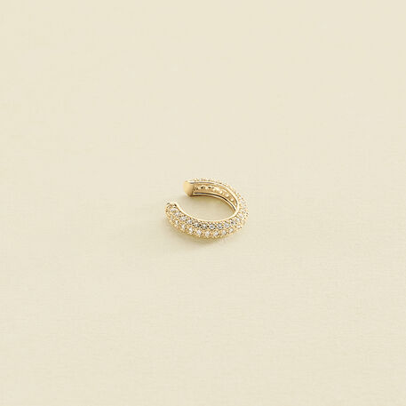 Ear cuff PAVE - Crystal / Golden - All jewellery  | Agatha