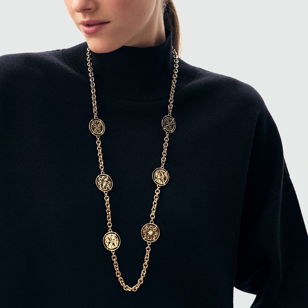 Long necklace SAINT HONORE - Golden - 1974  | Agatha