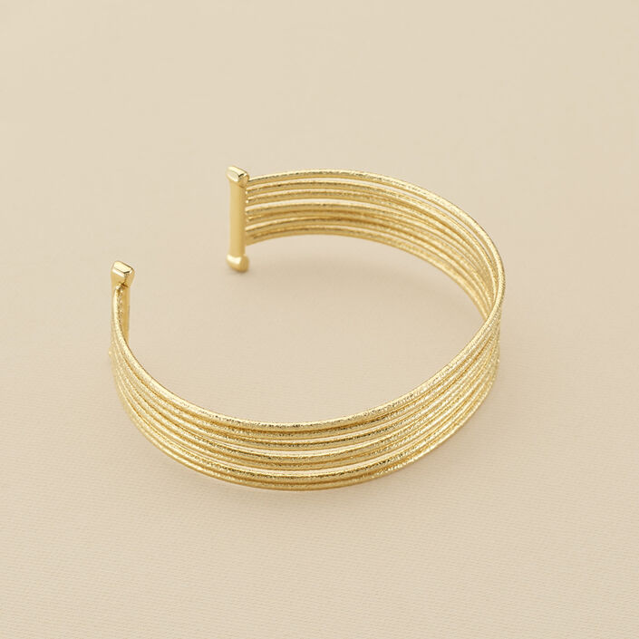Cuff MAAT - Golden - All bracelets  | Agatha