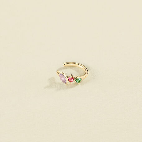 Ear cuff AMAS - Multicolor / Gold - All jewellery  | Agatha