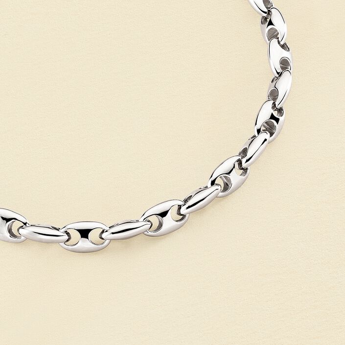 Choker necklace ETREINTE - Silver - All jewellery  | Agatha