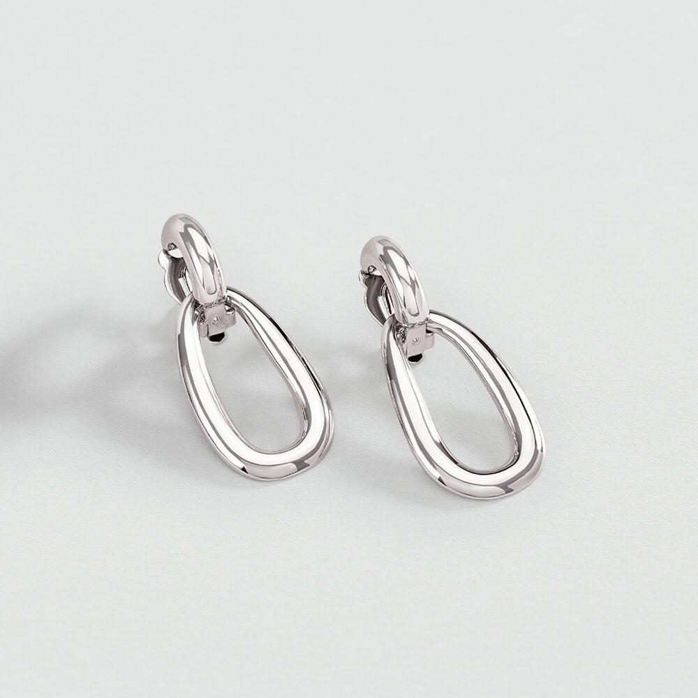 Clip earrings TURENNE - Silver - Clip earrings  | Agatha