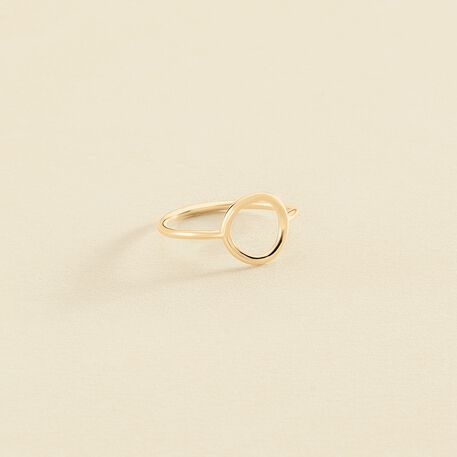 Thin ring PHILRING - Golden - All jewellery  | Agatha