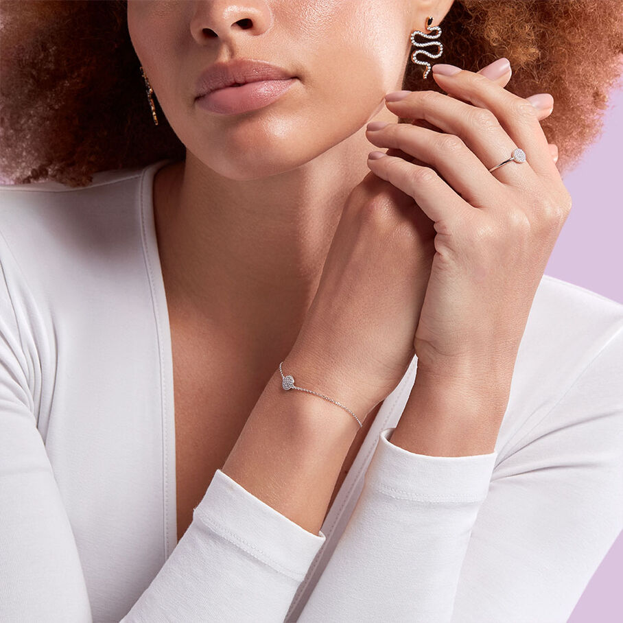 Long earrings SNAKY - Crystal / Gun - All earings  | Agatha