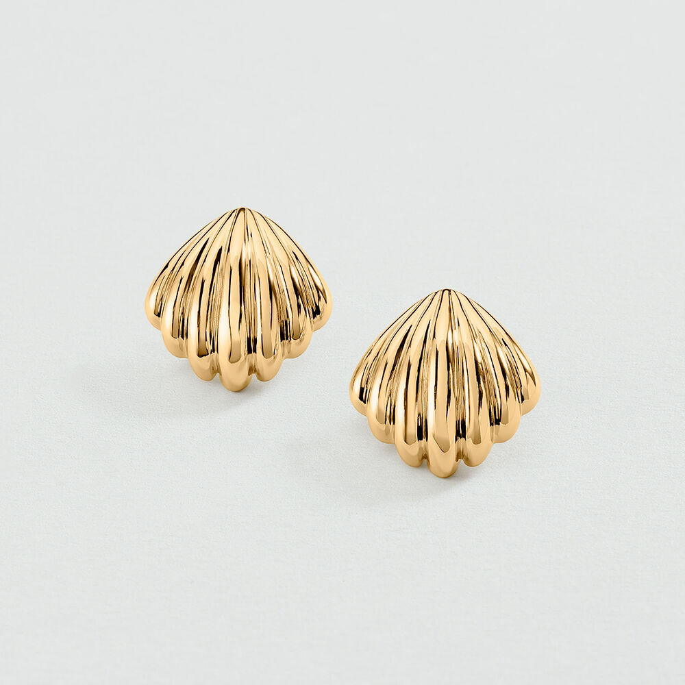 Long earrings N-13 - Golden - Earrings  | Agatha