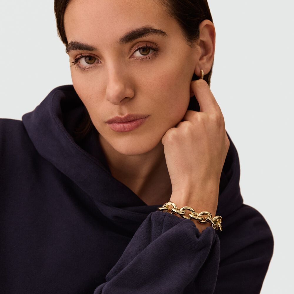 Link bracelet XOXO - Golden - Bracelets  | Agatha