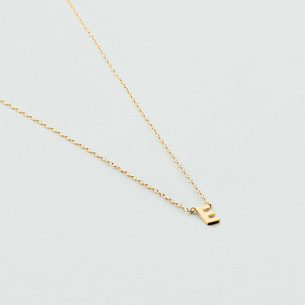 Choker necklace ABC - Golden - Choker necklace  | Agatha