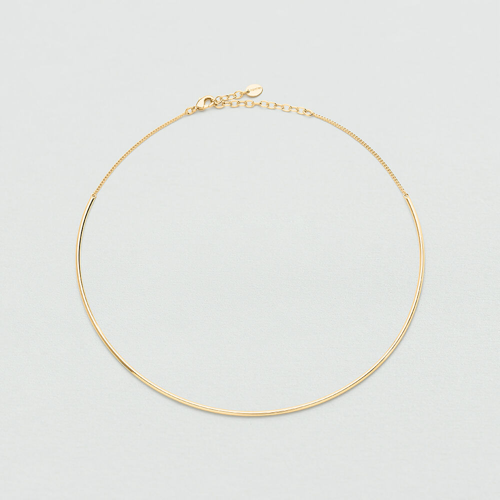 Choker necklace TALISMANS - Golden - Choker necklace  | Agatha