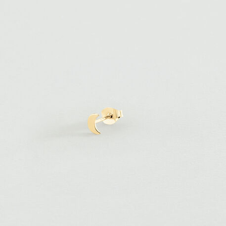 Piercing stud MINILUNA - Golden - All jewellery  | Agatha