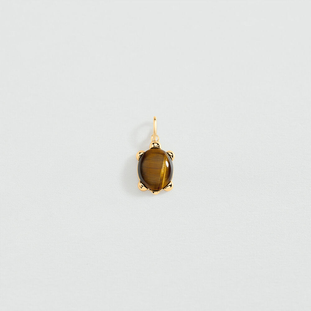 Pendant TURTLE - Brown / Gold - Jewellery  | Agatha