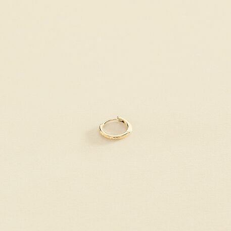 Hoop piercing DENTADO - Golden - All jewellery  | Agatha