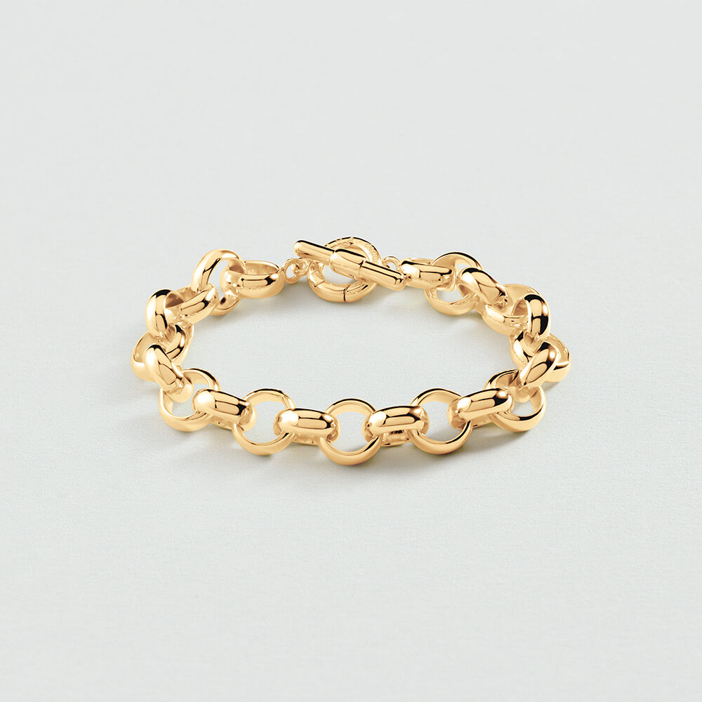 Link bracelet GAMBETTA - Golden - Bracelets  | Agatha