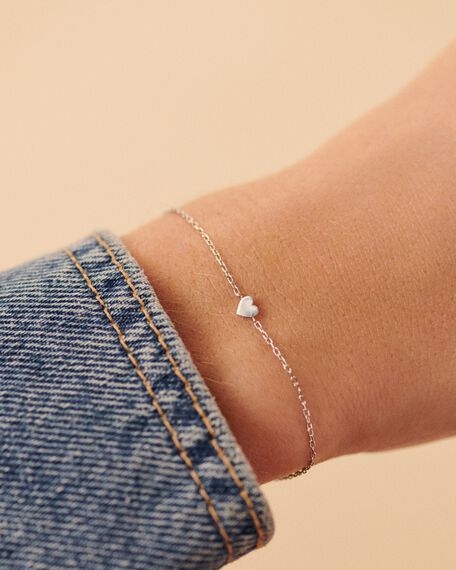 Link bracelet WITH LOVE - Silver - All jewellery  | Agatha