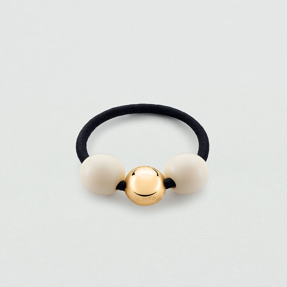 Hair accessory PALAIS ROYAL - White / Gold - Accessories  | Agatha