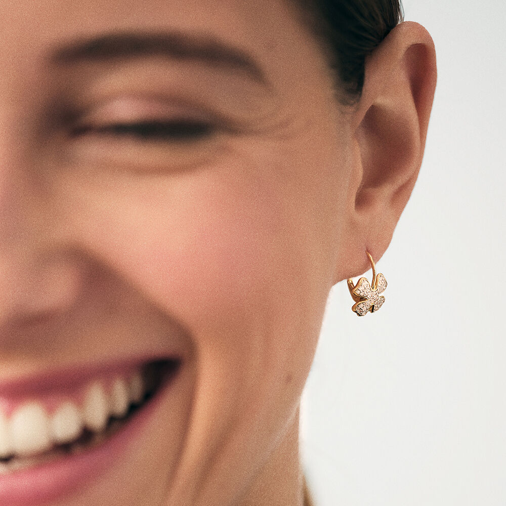 Long earrings FELICIA - Gold / Silver - Earrings  | Agatha