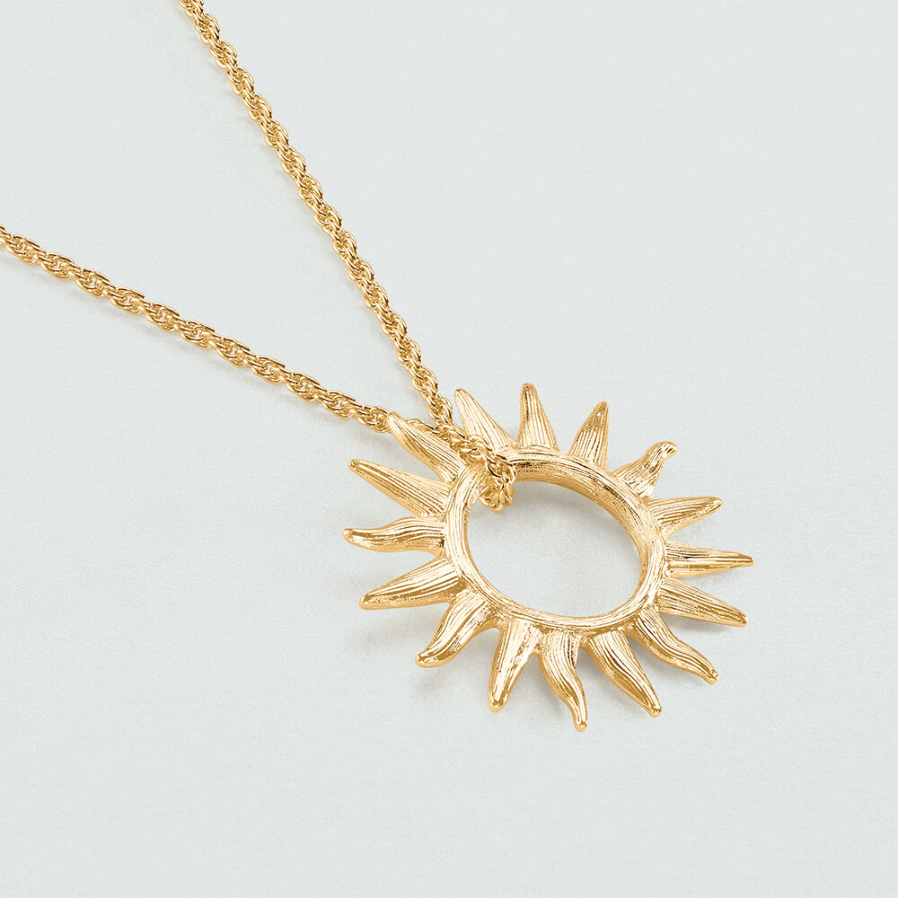 Long necklace ILIOS - Golden - Jewellery  | Agatha