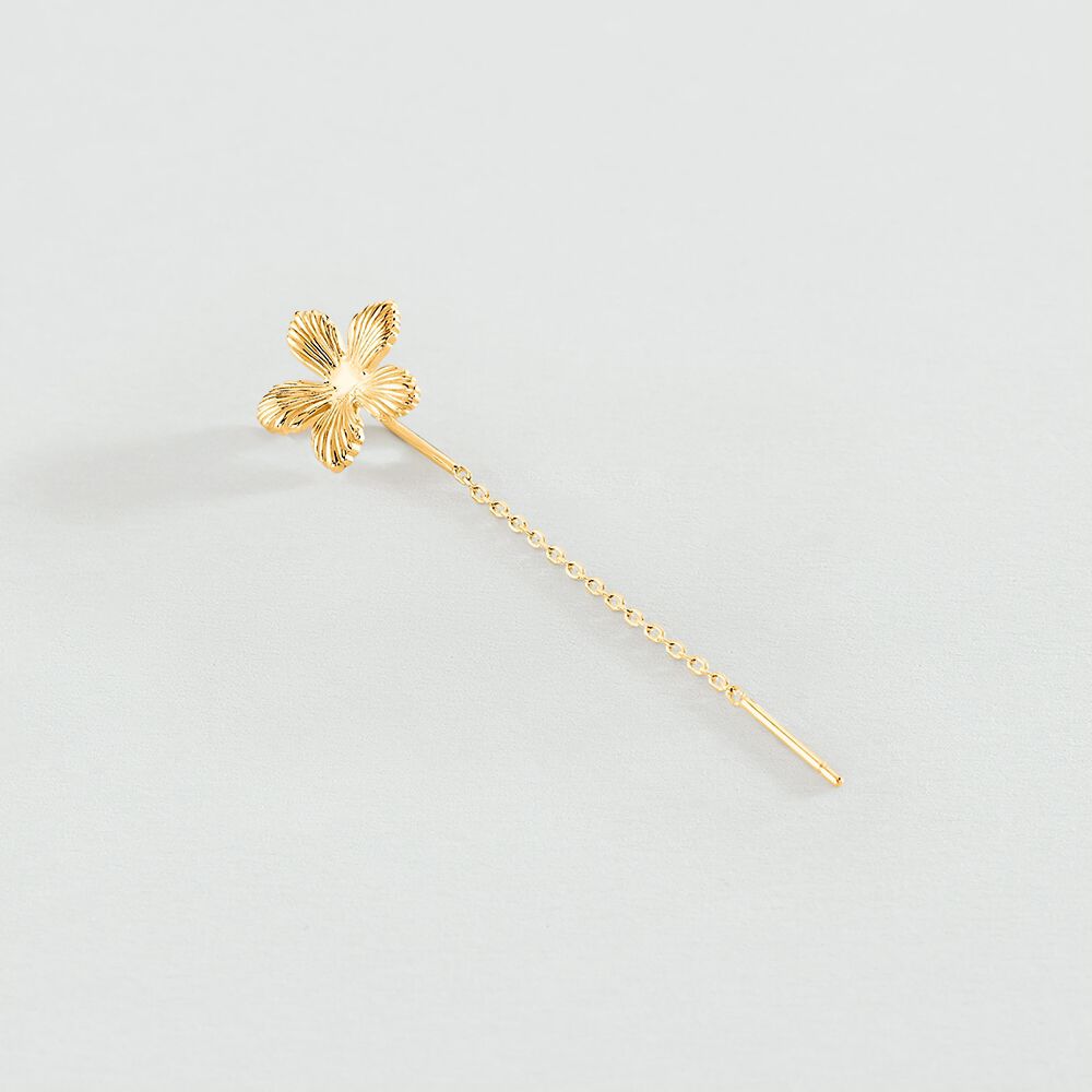 Piercing stud BLOOMY - Golden - Jewellery  | Agatha