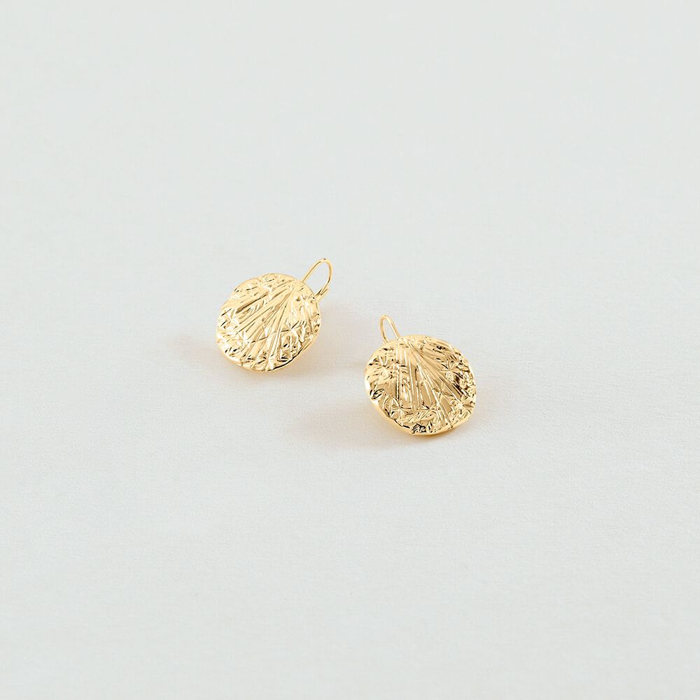Long earrings ASTREE - Golden - Earrings  | Agatha