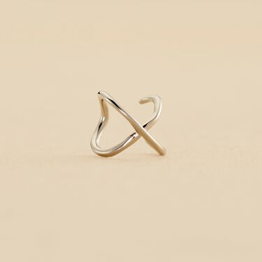 Ear cuff CRUZADO - Silver - All jewellery  | Agatha