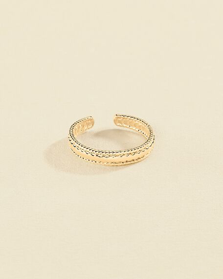 Ajustable ring ADELINE - Golden - Ajustable ring  | Agatha