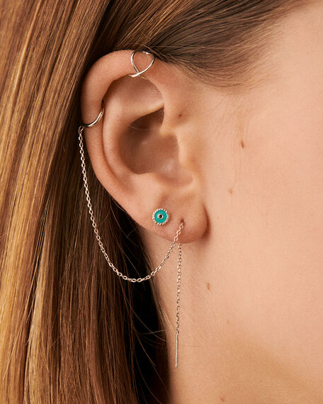 Ear cuff ROLLING - Silver - All jewellery  | Agatha