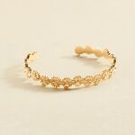 Bangle BLOSSOM - Golden - All jewellery  | Agatha